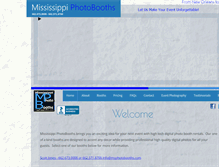 Tablet Screenshot of msphotobooths.com